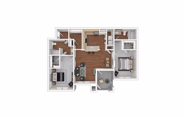 Lake Pointe 2212 floor plan